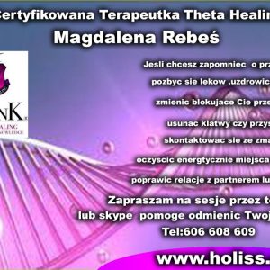 Theta Healing przez telefon,Skypa lub osobiscie